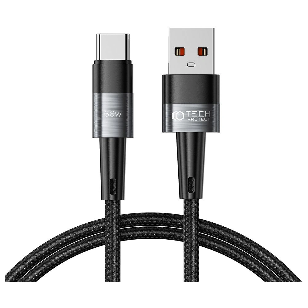 Hurtownia GSM - Kabel Tech-Protect Ultraboost USB-A/USB-C 66W 6A 100cm Gri - THP2026 - {ean13} - Hurt