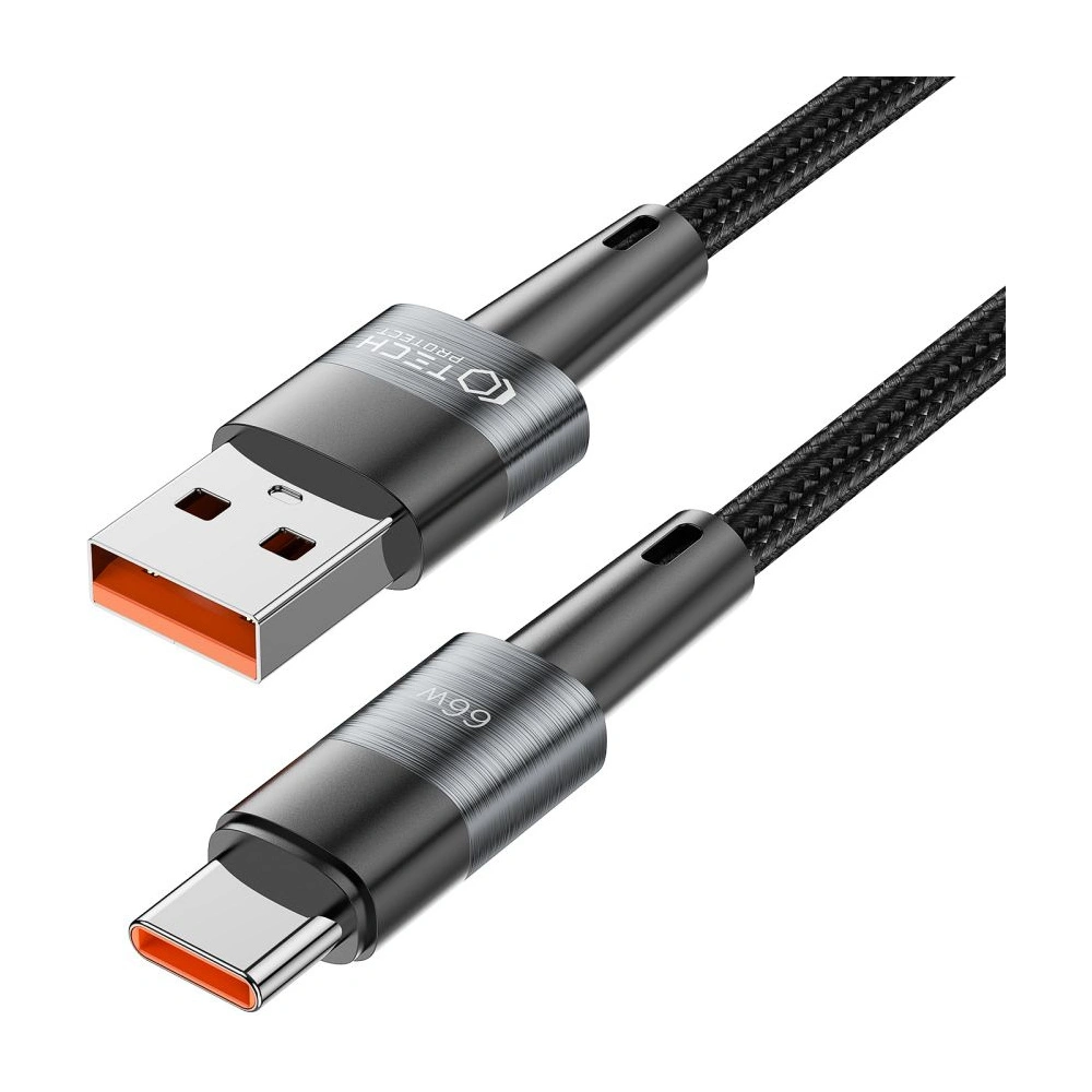Hurtownia GSM - Kabel Tech-Protect Ultraboost USB-A/USB-C 66W 6A 100cm Gri - THP2026 - {ean13} - Hurt