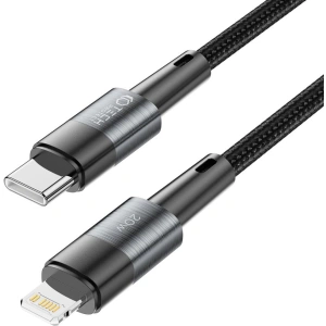 Kabel Tech-Protect Ultraboost USB-C/Lightning PD 20W 3A 200cm Grau