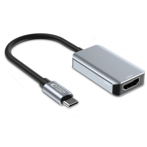 Tech-Protect Distributor - 9490713934746 - THP2032 - Tech-Protect Ultraboost USB-C/HDMI 4K Adapter Black - B2B homescreen