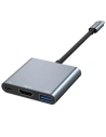 Hurtownia GSM - Adaptér Tech-Protect V1-hub 3in1 šedý - THP2033 - {ean13} - Hurt