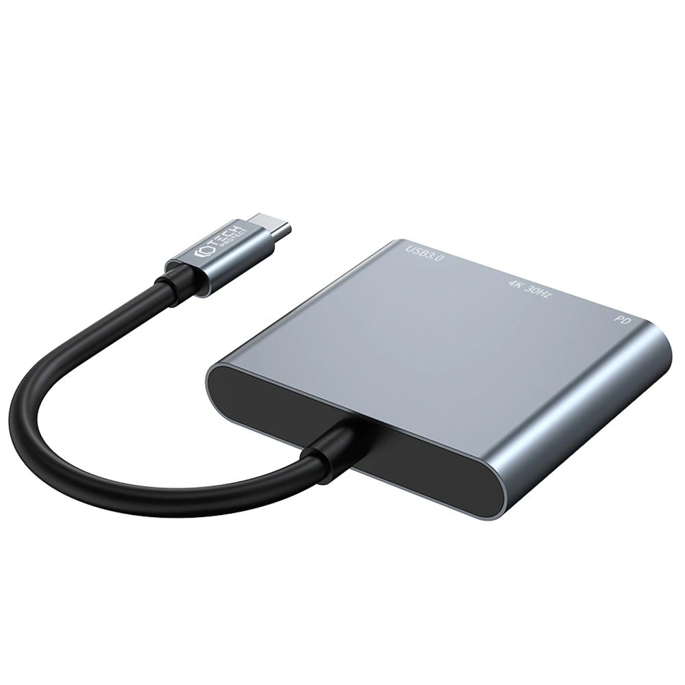 Hurtownia GSM - Adaptér Tech-Protect V1-hub 3in1 šedý - THP2033 - {ean13} - Hurt
