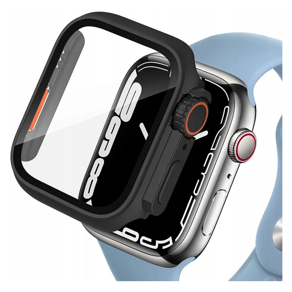 Hurtownia GSM - Etui Tech-Protect Defense360 Apple Watch 4/5/6/7/8/9/SE 44/45mm Fekete/narancs - THP2035 - {ean13} - Hurt