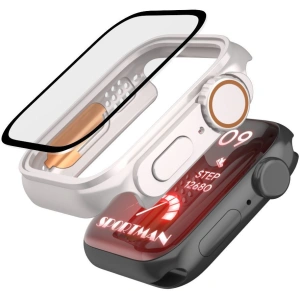 Etui Tech-Protect Defense360 Apple Watch 4/5/6/7/8/9/SE 44/45mm Negru/orange