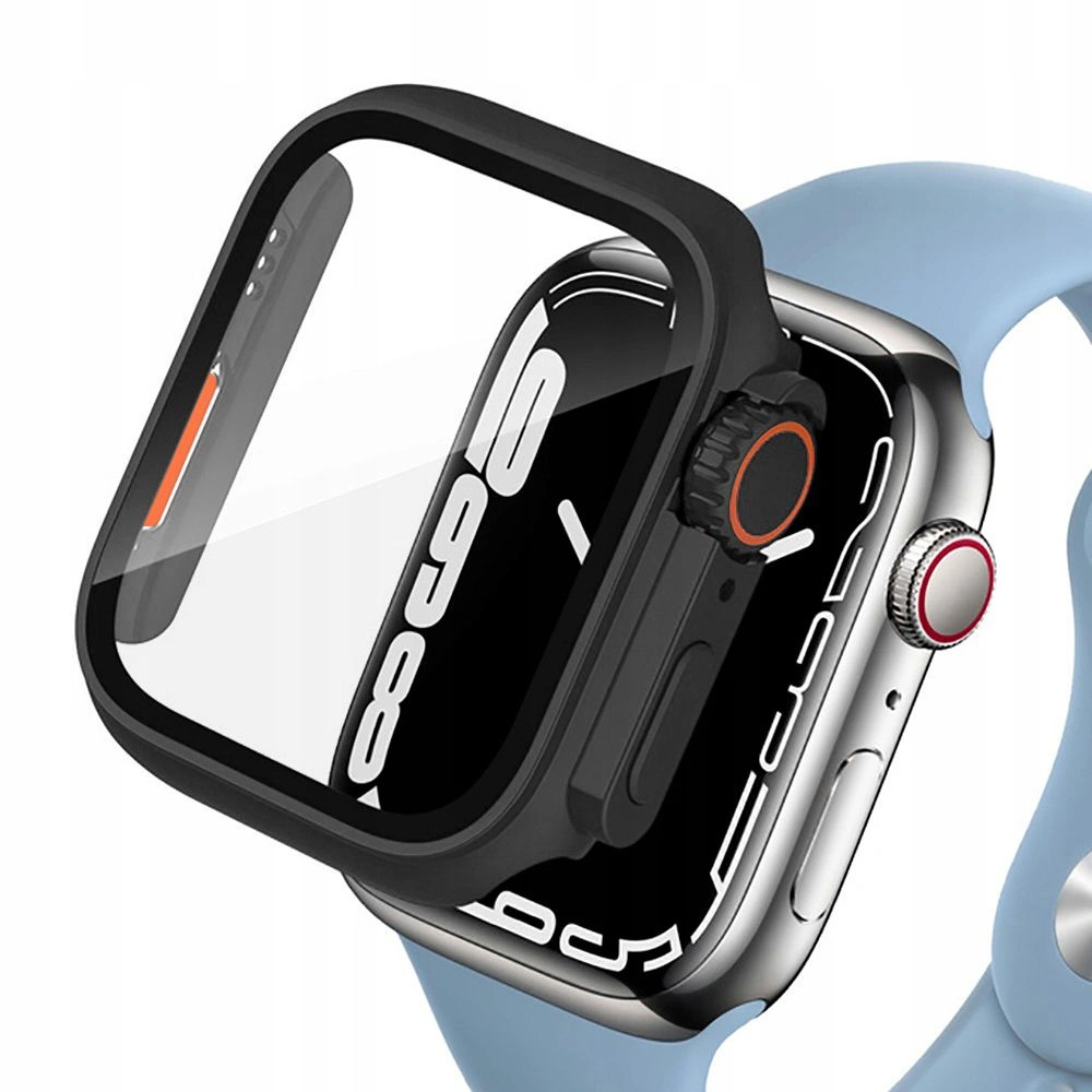 Hurtownia GSM - Etui Tech-Protect Defense360 Apple Watch 4/5/6/7/8/9/SE 44/45mm Černá/oranžová - THP2036 - {ean13} - Hurt