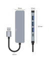 Hurtownia GSM - Adapter Tech-Protect V0-hub 5in1 Grey - THP2037 - {ean13} - Hurt