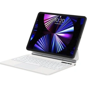 Hurtownia GSM - Billentyűzetes tok Baseus Brilliance Apple iPad Pro 12.9 2018/2020/2021 (3., 4. és 5. generáció) (fehér) - BSU4218 - {ean13} - Hurt