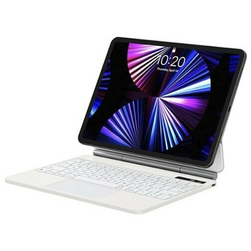 Baseus Distributor - 6932172620011 - BSU4218 - Baseus Brilliance with Keyboard Apple iPad Pro 12.9 2018/2020/2021 (3, 4, 5 gen) (white) - B2B homescreen