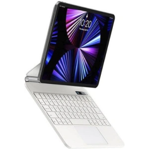 Hurtownia GSM - Billentyűzetes tok Baseus Brilliance Apple iPad Pro 12.9 2018/2020/2021 (3., 4. és 5. generáció) (fehér) - BSU4218 - {ean13} - Hurt