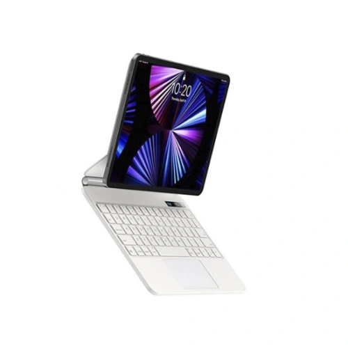 Etui z klawiaturą Baseus Brilliance Apple iPad Pro 12.9 2018/2020/2021 (3., 4. i 5. generacji) (białe)