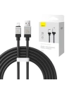 Kábel Baseus CoolPlay Sorozat USB-A/Lightning, 2.4A 2m (fekete)