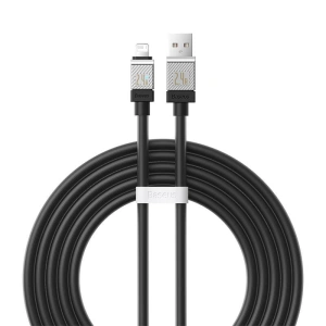 Kabel Baseus CoolPlay Series USB-A/Lightning, 2.4A 2m (czarny)
