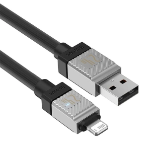 Kabel Baseus CoolPlay Series USB-A/Lightning, 2.4A 2m (czarny)