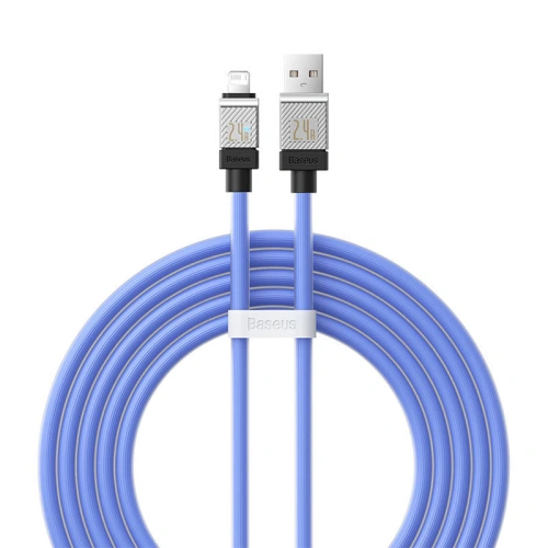 Kabel Baseus CoolPlay Series USB-A/Lightning, 2.4A 2m (niebieski)