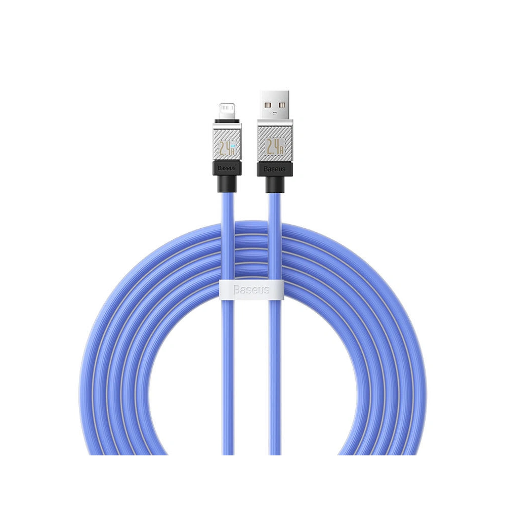Hurtownia GSM - Cablul Baseus CoolPlay Series USB-A/Lightning, 2.4A 2m (albastru) - BSU4279 - {ean13} - Hurt