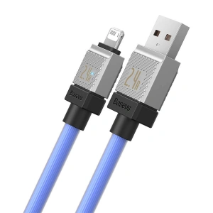 Kabel Baseus CoolPlay Series USB-A/Lightning, 2.4A 2m (niebieski)