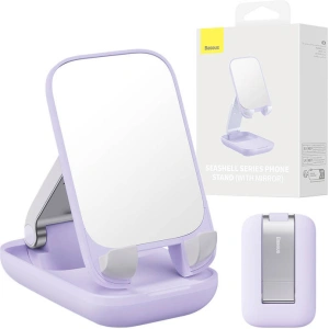 Hurtownia GSM - Uchwyt biurkowy Baseus Suport pliabil pentru telefon Mirror (mov) - BSU4281 - {ean13} - Hurt