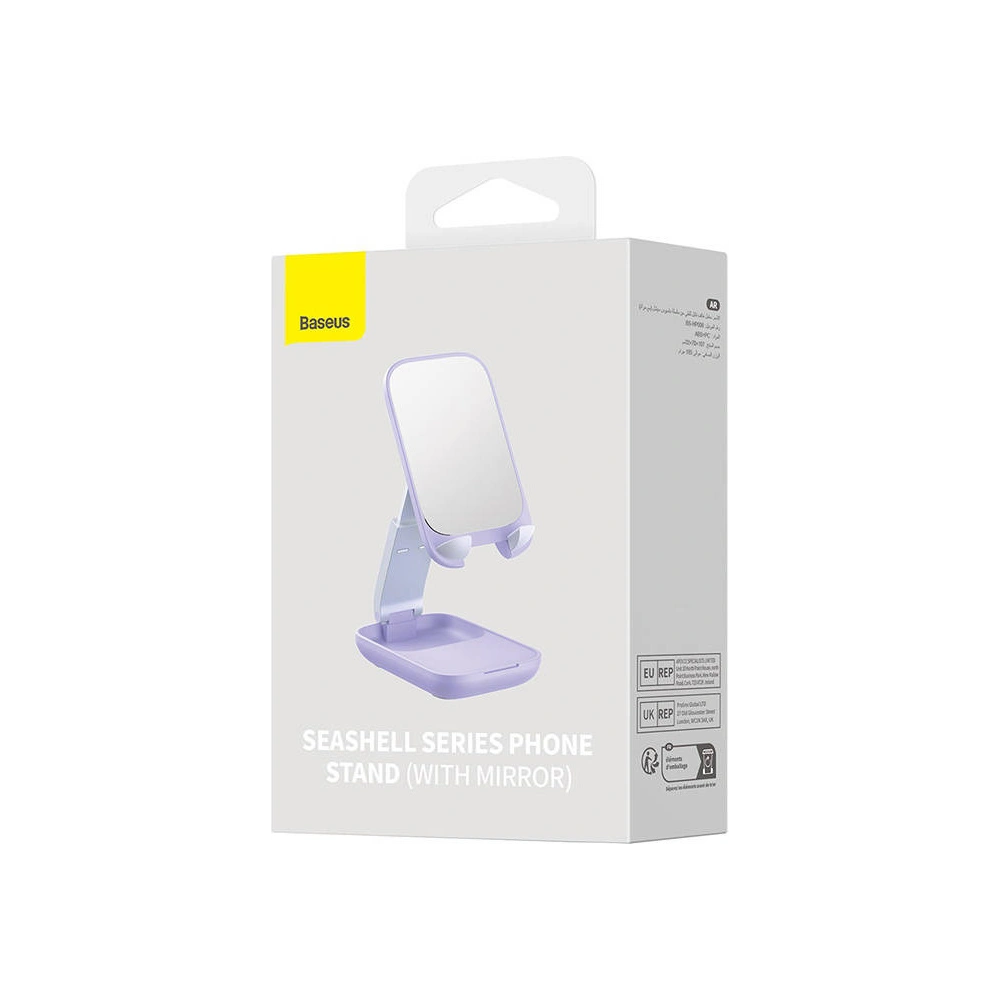 Hurtownia GSM - Uchwyt biurkowy Baseus Suport pliabil pentru telefon Mirror (mov) - BSU4281 - {ean13} - Hurt