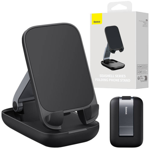 Baseus Distributor - 6932172630188 - BSU4282 - Baseus Folding Phone Stand (black) - B2B homescreen