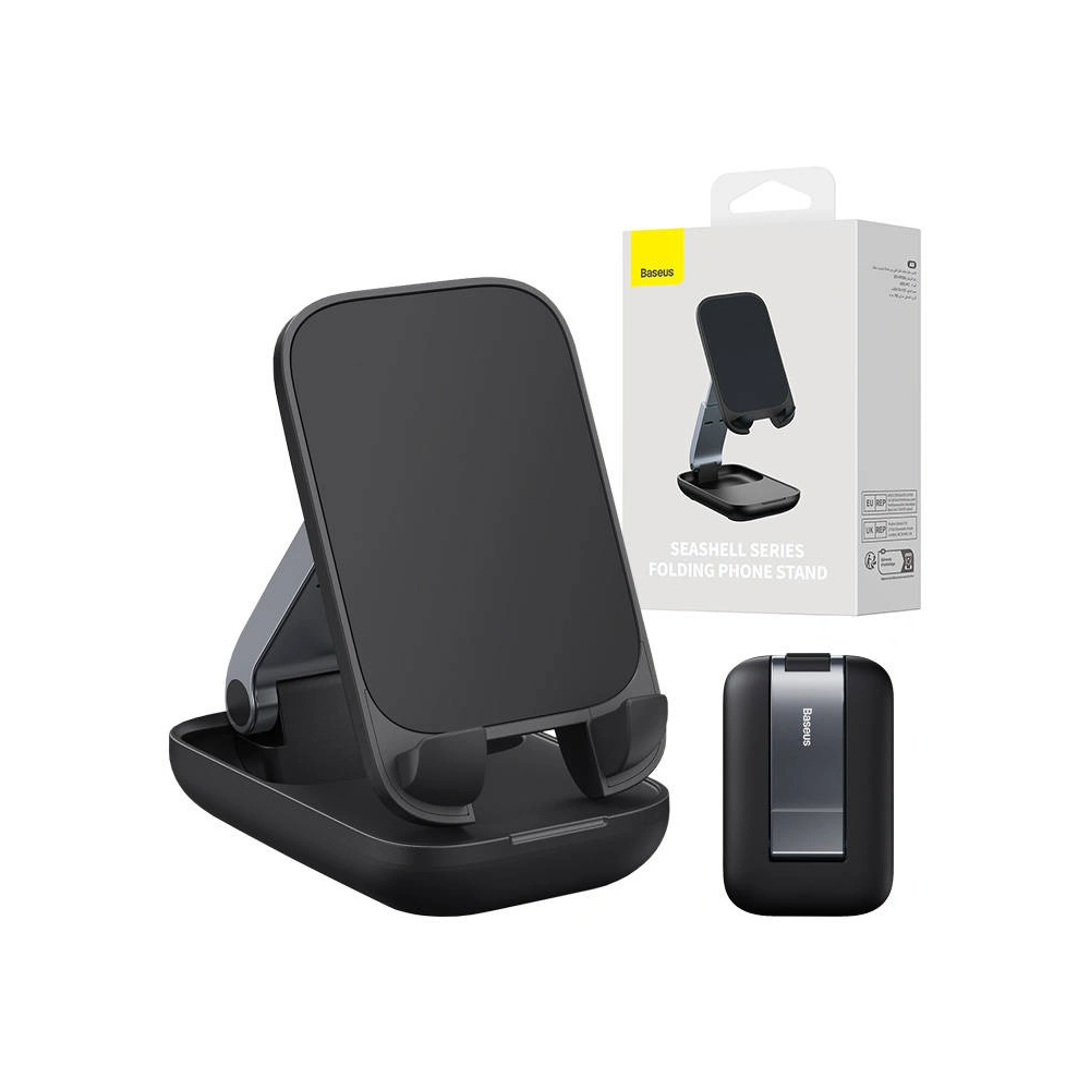 Hurtownia GSM - Uchwyt biurkowy Baseus Folding Phone Stand (negru) - BSU4282 - {ean13} - Hurt