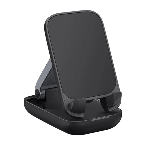 Uchwyt biurkowy Baseus Folding Phone Stand (czarny)