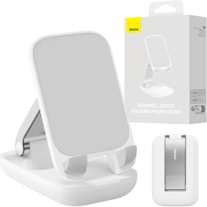 Hurtownia GSM - Următorul suport de birou Baseus pentru telefon pliabil (alb) - BSU4283 - {ean13} - Hurt