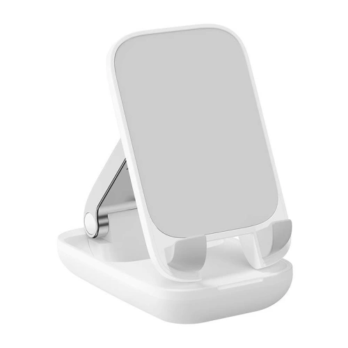 Uchwyt biurkowy Baseus Folding Phone Stand (biały)