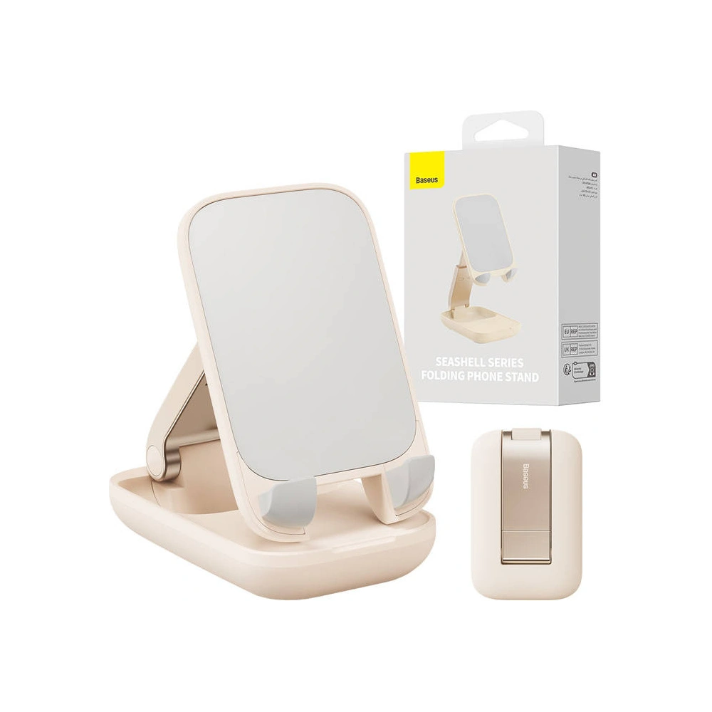 Hurtownia GSM - Uchwyt biurkowy Baseus Folding Phone Stand (jasny róż) - BSU4284 - {ean13} - Hurt