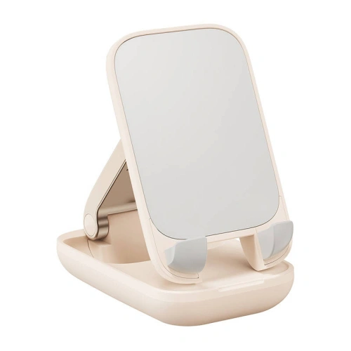 Uchwyt biurkowy Baseus Folding Phone Stand (jasny róż)