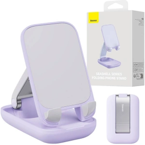 Hurtownia GSM - Următorul suport de birou Baseus pentru telefon pliabil (mov) - BSU4285 - {ean13} - Hurt