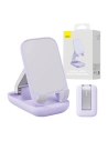 Următorul suport de birou Baseus pentru telefon pliabil (mov)