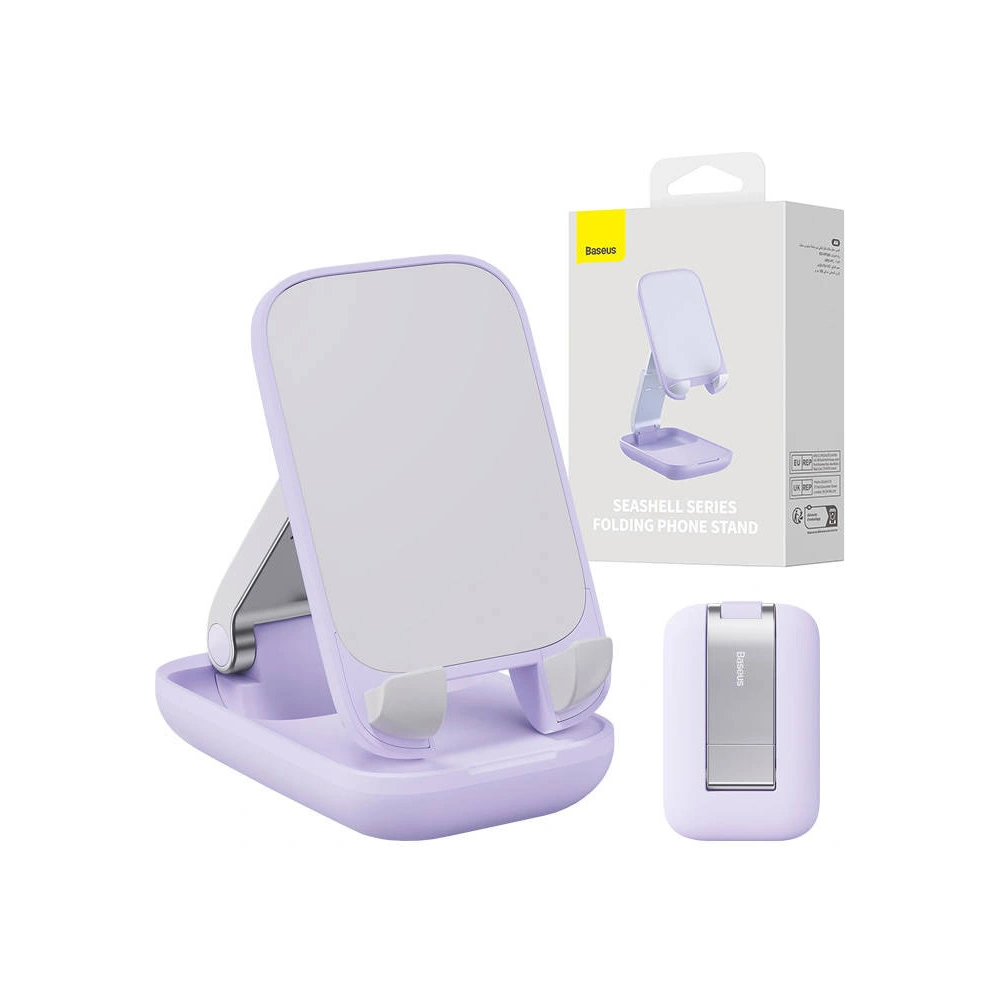 Hurtownia GSM - Următorul suport de birou Baseus pentru telefon pliabil (mov) - BSU4285 - {ean13} - Hurt