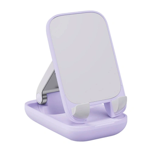 Uchwyt biurkowy Baseus Folding Phone Stand (fioletowy)