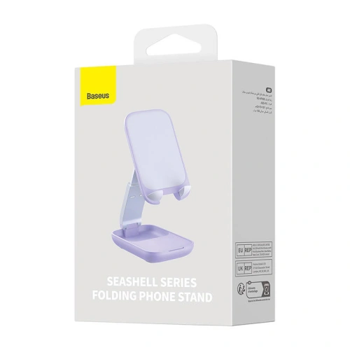 Uchwyt biurkowy Baseus Folding Phone Stand (fioletowy)