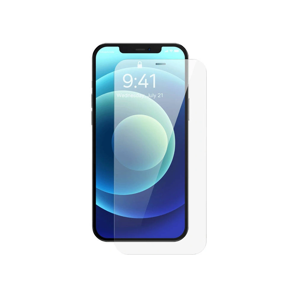 Hurtownia GSM - Tvrzené sklo Baseus 0.4mm Corning HD Apple iPhone 12/12 Pro + čisticí sada - BSU4289 - {ean13} - Hurt