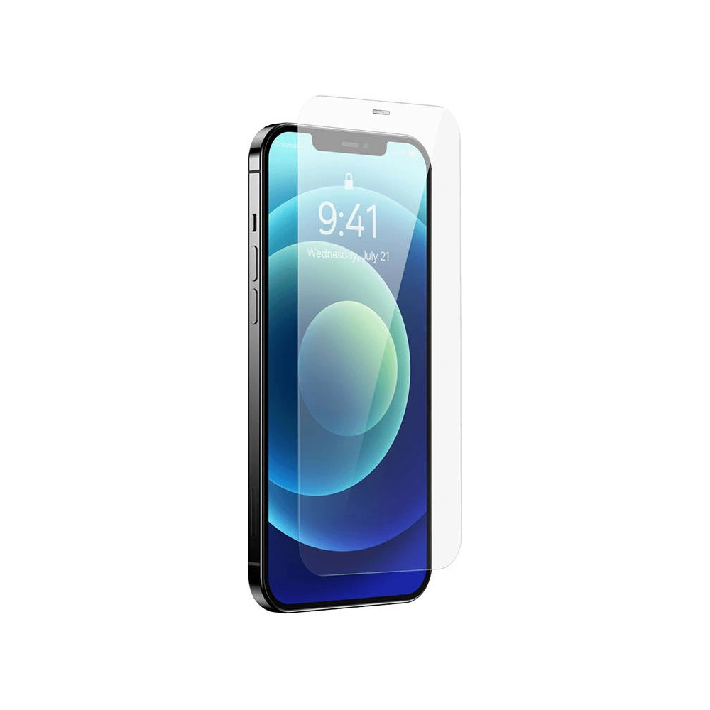 Hurtownia GSM - Tvrzené sklo Baseus 0.4mm Corning HD Apple iPhone 12/12 Pro + čisticí sada - BSU4289 - {ean13} - Hurt