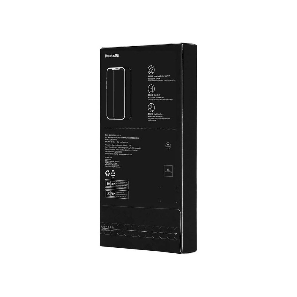 Hurtownia GSM - Tvrzené sklo Baseus 0.4mm Corning HD Apple iPhone 12/12 Pro + čisticí sada - BSU4289 - {ean13} - Hurt