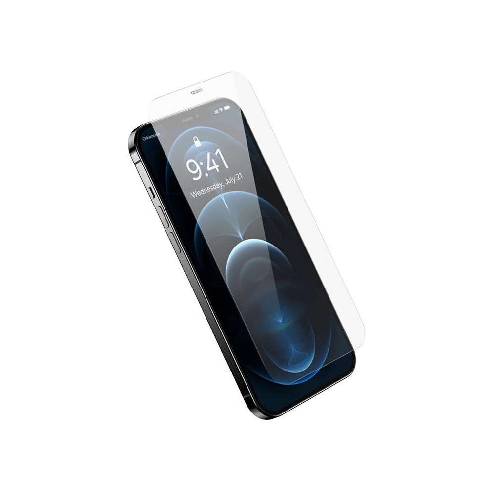 Hurtownia GSM - Gehärtetes Glas Baseus 0.4mm Corning HD Apple iPhone 12 Pro Max + Reinigungsset - BSU4290 - {ean13} - Hurt