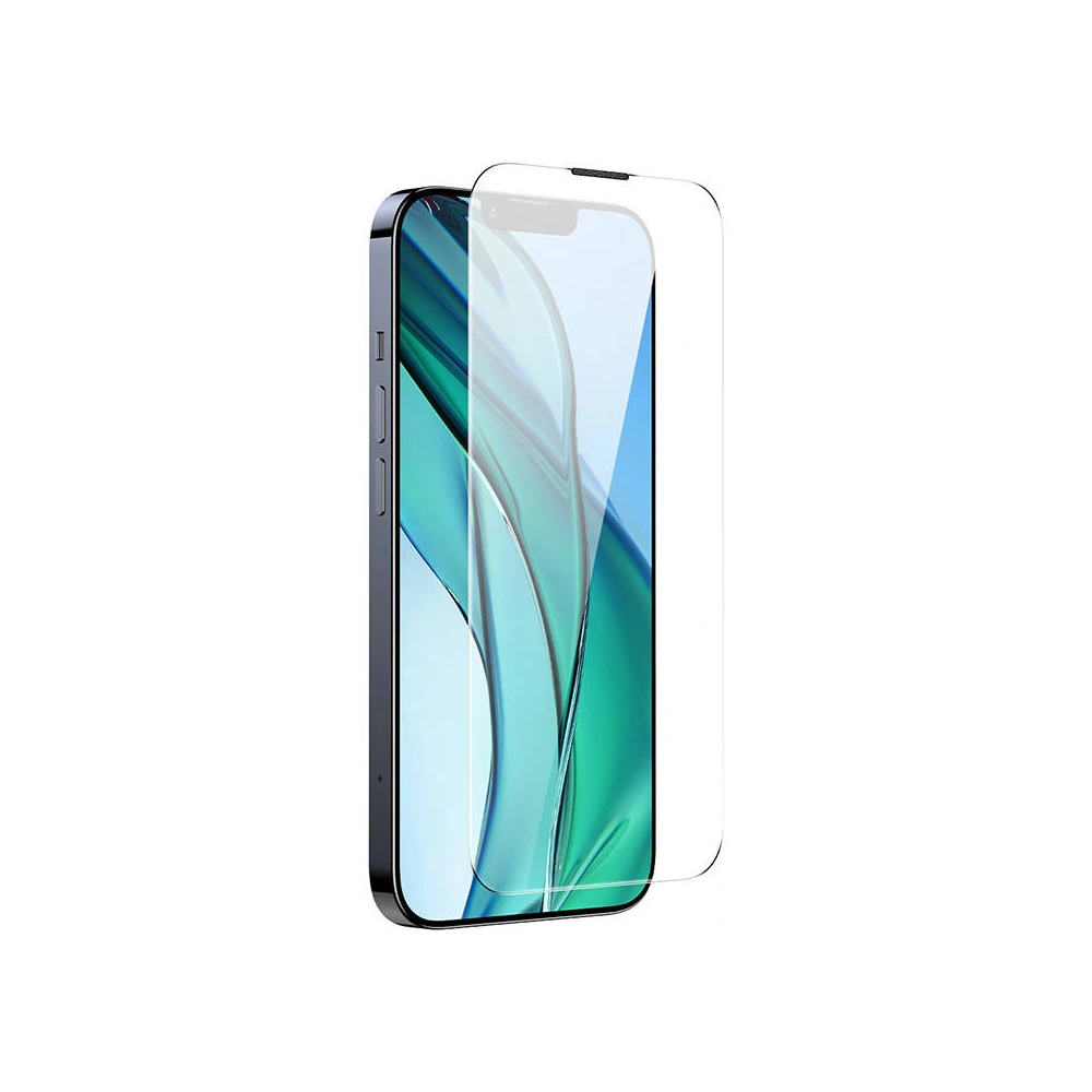 Hurtownia GSM - Edzett üveg Baseus 0.4mm Corning HD Apple iPhone 14/13/13 Pro + tisztító készlet - BSU4291 - {ean13} - Hurt