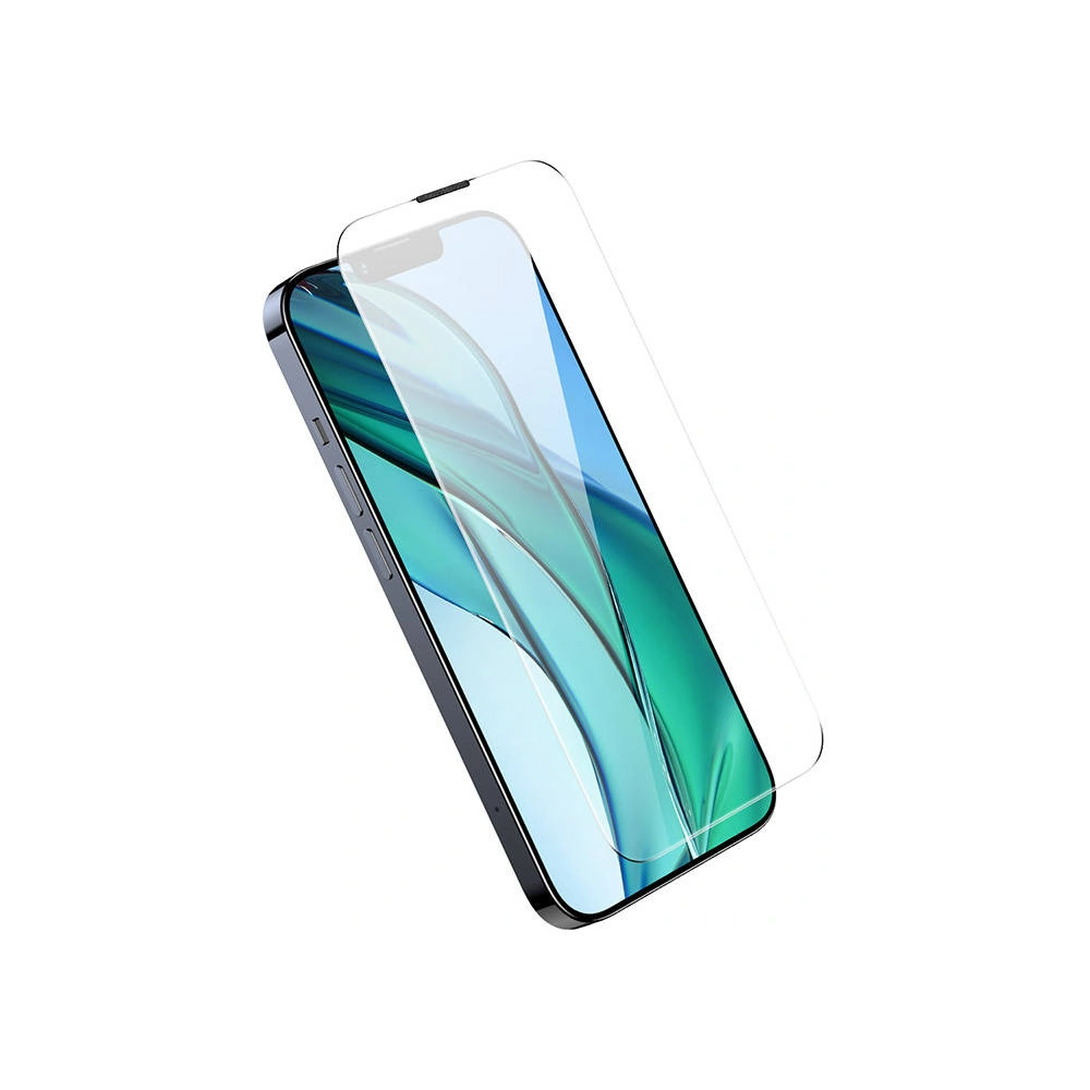 Hurtownia GSM - Edzett üveg Baseus 0.4mm Corning HD Apple iPhone 14/13/13 Pro + tisztító készlet - BSU4291 - {ean13} - Hurt