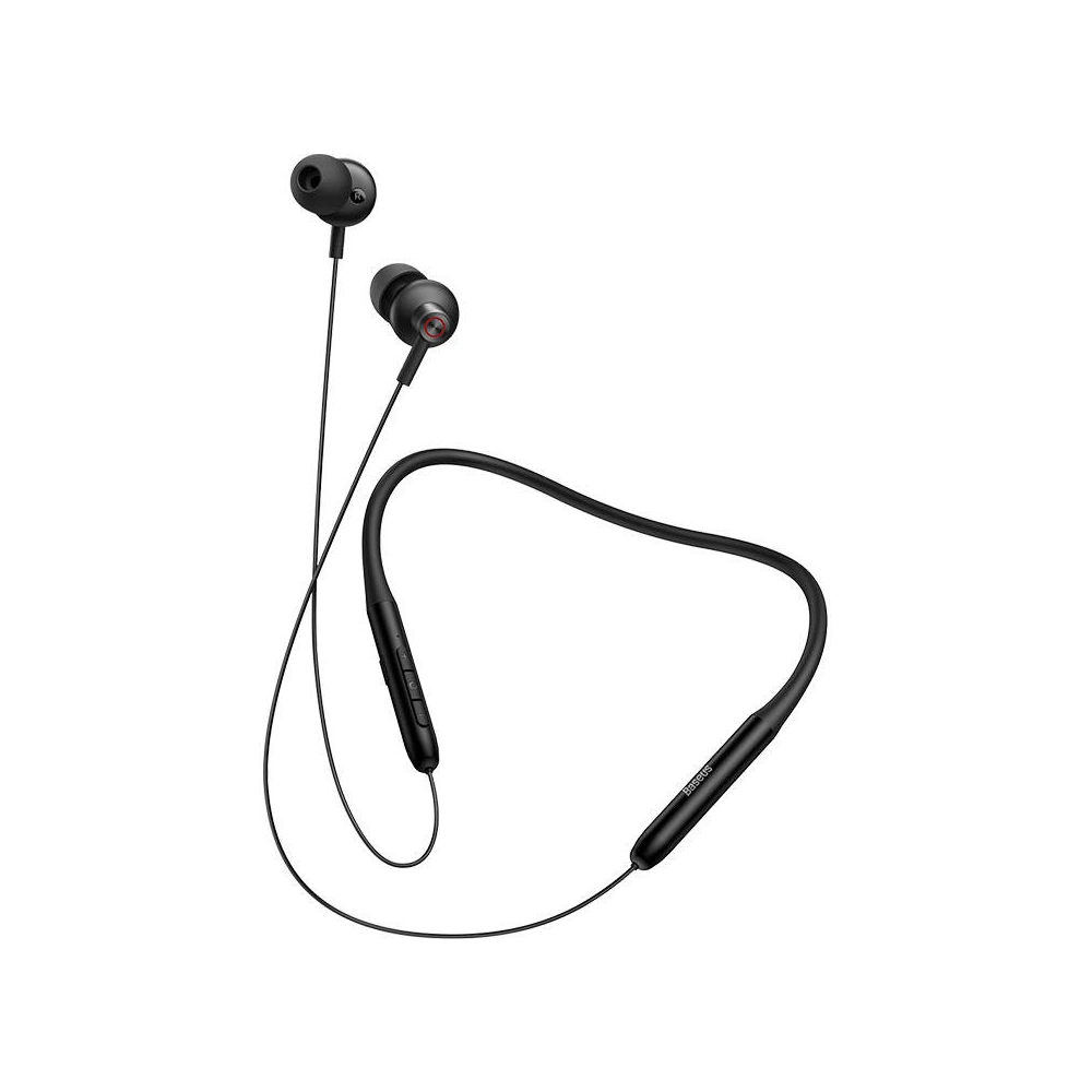 Hurtownia GSM - Bezdrátová sluchátka Baseus Bowie P1x In-ear Neckband Bluetooth 5.3 Černé - BSU4293 - {ean13} - Hurt