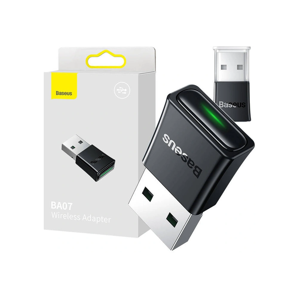 Hurtownia GSM - Kabelloser Adapter Baseus BA07 (schwarz) - BSU4294 - {ean13} - Hurt