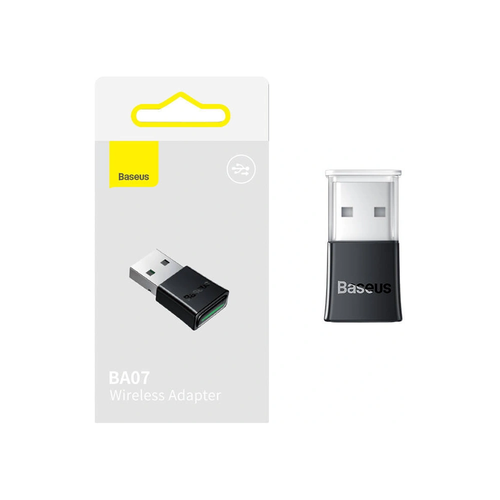 Hurtownia GSM - Bezprzewodowy adapter Baseus BA07 (czarny) - BSU4294 - {ean13} - Hurt