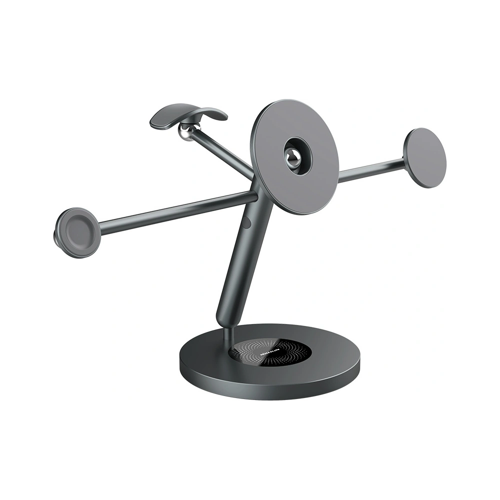 Hurtownia GSM - Urmărește cu atenție suportul multifuncțional pentru birou Nillkin Snapbranch Modular Device Station Gray/Szary. - NLK1145 - {ean13} - Hurt