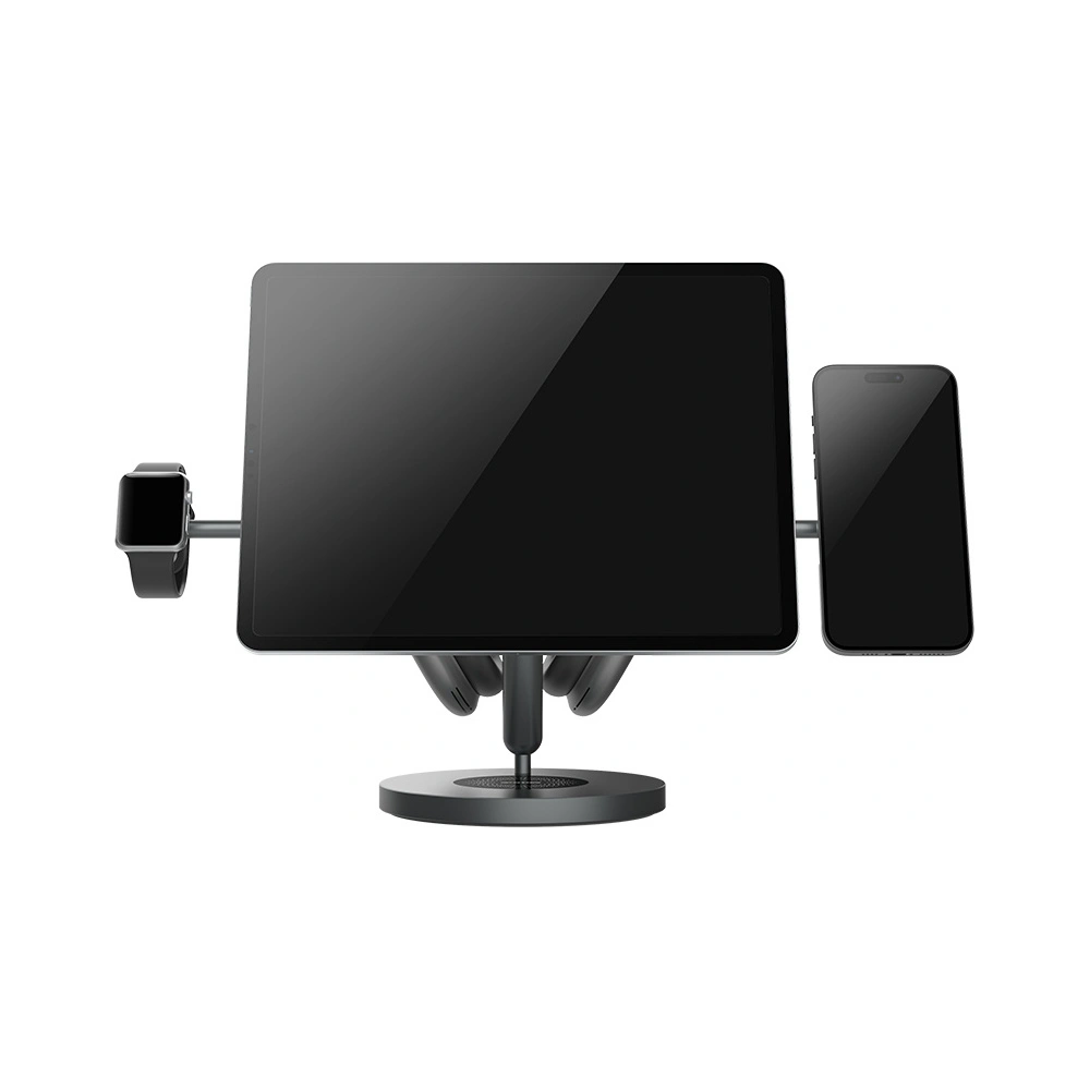 Hurtownia GSM - Urmărește cu atenție suportul multifuncțional pentru birou Nillkin Snapbranch Modular Device Station Gray/Szary. - NLK1145 - {ean13} - Hurt