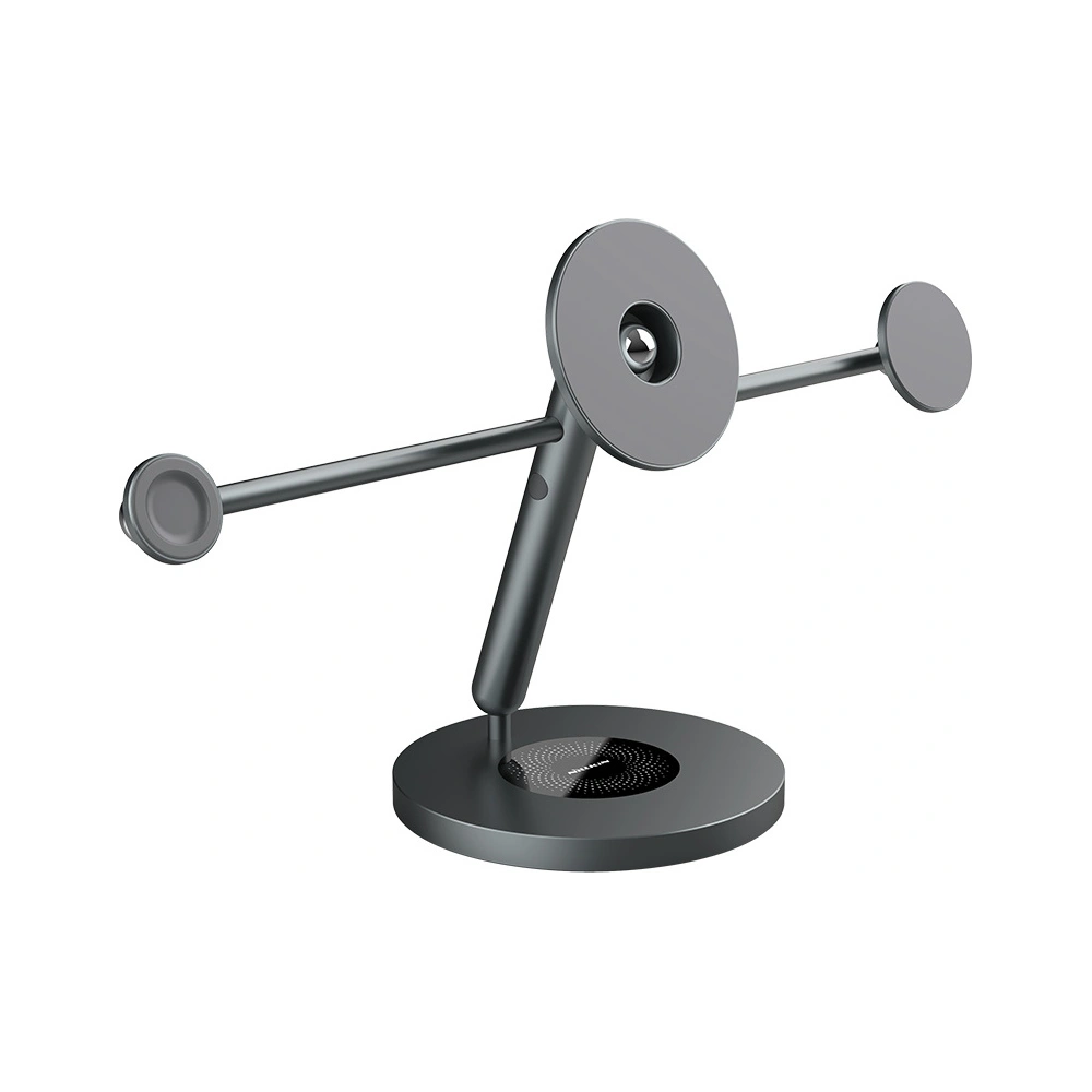 Hurtownia GSM - Urmărește cu atenție suportul multifuncțional pentru birou Nillkin Snapbranch Modular Device Station Gray/Szary. - NLK1145 - {ean13} - Hurt