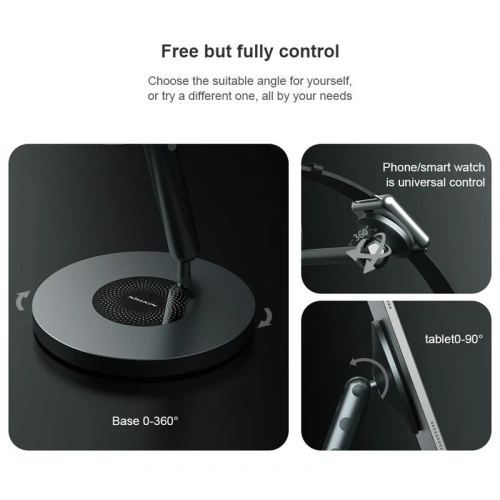 Wielofunkcyjny uchwyt biurkowy Nillkin Snapbranch Modular Device Station Gray/Szary