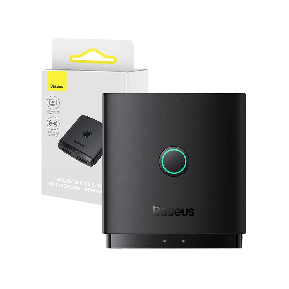 Hurtownia GSM - Adapter HDMI Baseus 2w1 cablu 1m (negru) - BSU4297 - {ean13} - Hurt