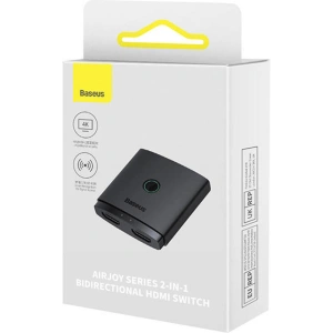 Hurtownia GSM - HDMI adapter Baseus 2w1 kábel 1m (fekete) - BSU4297 - {ean13} - Hurt