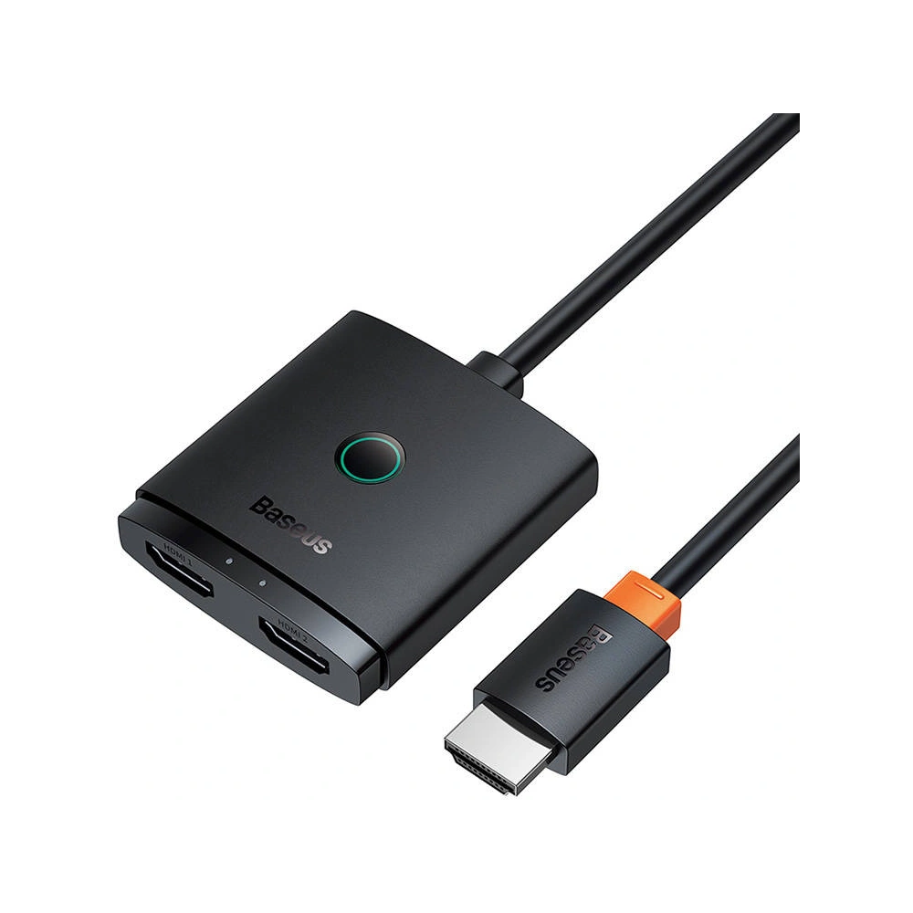 Hurtownia GSM - Adaptér HDMI Baseus 2w1 kabel 1m (černý) - BSU4298 - {ean13} - Hurt